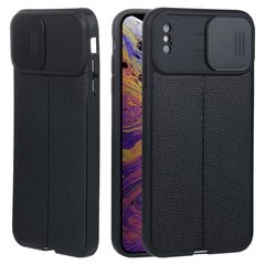 Litchi Texture Sliding Camshield TPU Protective Phone Case, For iPhone 6, For iPhone 6 Plus, For iPhone 8 Plus & 7 Plus, For iPhone XS Max