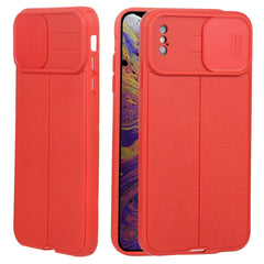 Litchi Texture Sliding Camshield TPU Protective Phone Case, For iPhone 6, For iPhone 6 Plus, For iPhone 8 Plus & 7 Plus, For iPhone XS Max