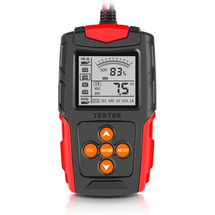 FOXSUR FBT200 12V / 24V Car Battery Tester, FBT200