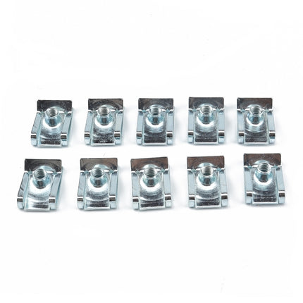 A6827 40 in 1 Car / Motorcycle Clip Nuts B-Shaped Clip Nut, A6827