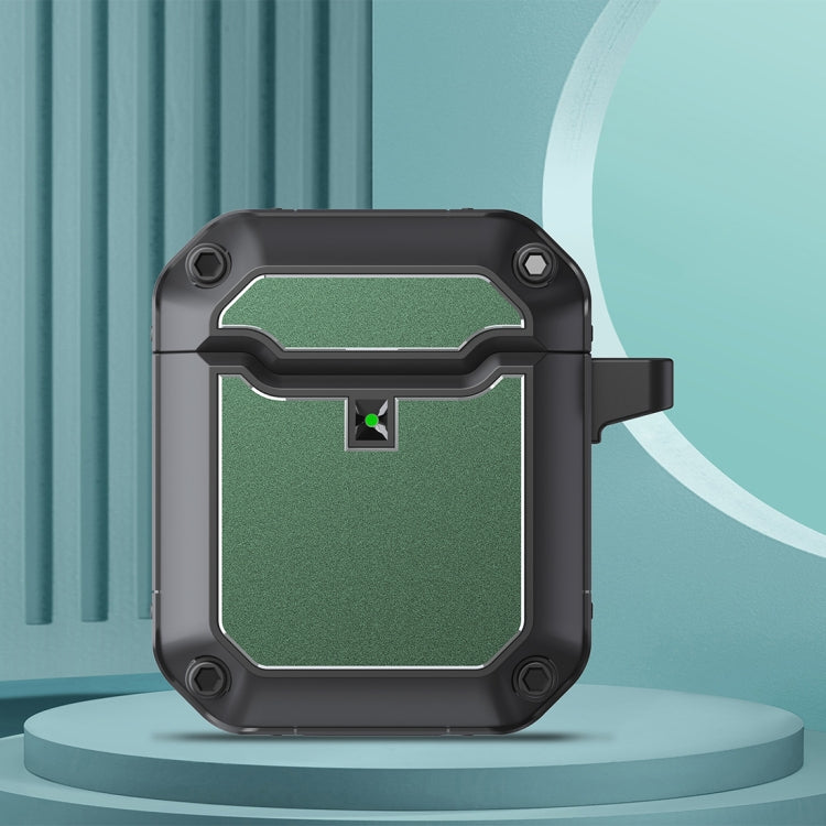 Mecha Hardware Earphone Protective Case with Hook