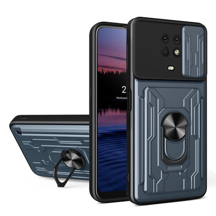 Sliding Camshield Card Phone Case, For Nokia C1, For Nokia C10, For Nokia C30, For Nokia G10