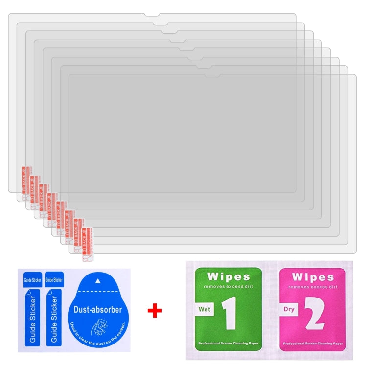 25 PCS 9H 2.5D Explosion-proof Tempered Tablet Glass Film