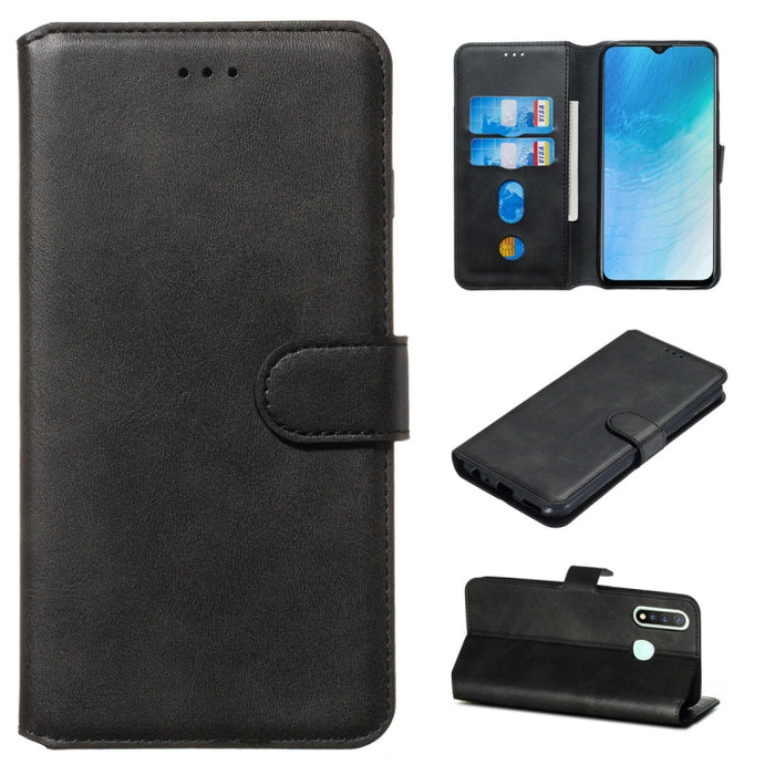 Classic Calf Texture Horizontal Flip PU Leather Case, with Holder & Card Slots & Wallet, For Vivo Y19 / U3, For Vivo U10 / Y15 / Y17 / Y3, For OPPO A9 (2020) / A5 (2020) / A11x, For OPPO F11 Pro / R19