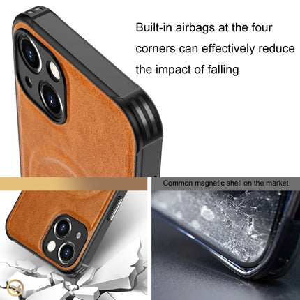 Crazy Horse Cowhide Leather Magnetic Phone Case, For iPhone 13 mini, For iPhone 13, For iPhone 13 Pro, For iPhone 13 Pro Max, For iPhone 12