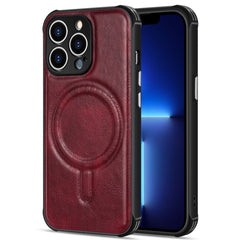 Crazy Horse Cowhide Leather Magnetic Phone Case, For iPhone 13 mini, For iPhone 13, For iPhone 13 Pro, For iPhone 13 Pro Max, For iPhone 12, For iPhone 12 Pro