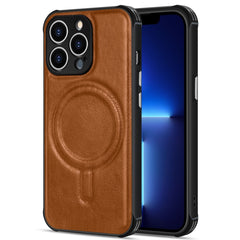 Crazy Horse Cowhide Leather Magnetic Phone Case, For iPhone 13 mini, For iPhone 13, For iPhone 13 Pro, For iPhone 13 Pro Max, For iPhone 12, For iPhone 12 Pro