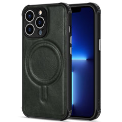 Crazy Horse Cowhide Leather Magnetic Phone Case, For iPhone 12, For iPhone 12 Pro, For iPhone 12 Pro Max, For iPhone 11