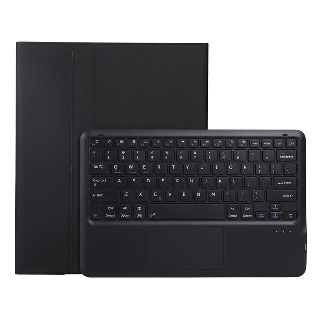 AM17-A TPU Detachable Bluetooth Keyboard Leather Case with Bracket & Touchpad