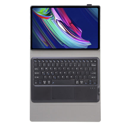 AM17-A TPU Detachable Bluetooth Keyboard Leather Case with Bracket & Touchpad