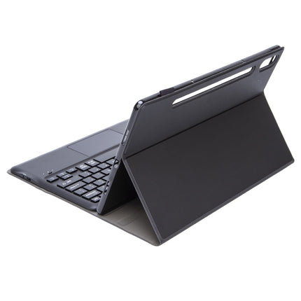 AM17-A TPU Detachable Bluetooth Keyboard Leather Case with Bracket & Touchpad