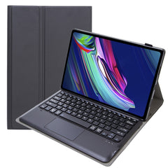 AM17-A TPU Detachable Bluetooth Keyboard Leather Case with Bracket & Touchpad