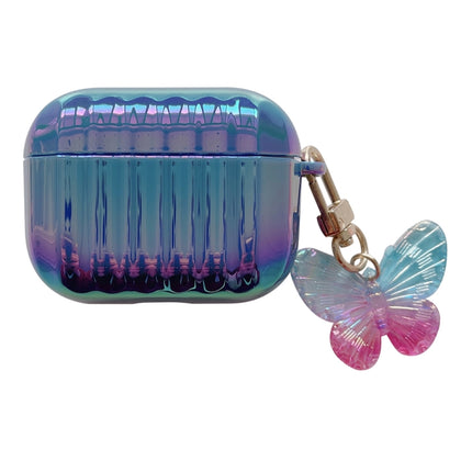 Color Plated PC Earphone Case with Butterfly Clasp, For AirPods Pro