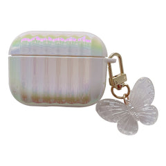 Color Plated PC Earphone Case with Butterfly Clasp, For AirPods 1 / 2, For AirPods Pro