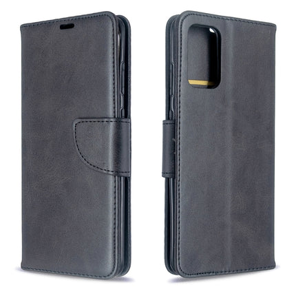 Retro Lambskin Texture Pure Color Horizontal Flip PU Leather Case with Holder & Card Slots & Wallet & Lanyard, For Samsung Galaxy S20 Ultra