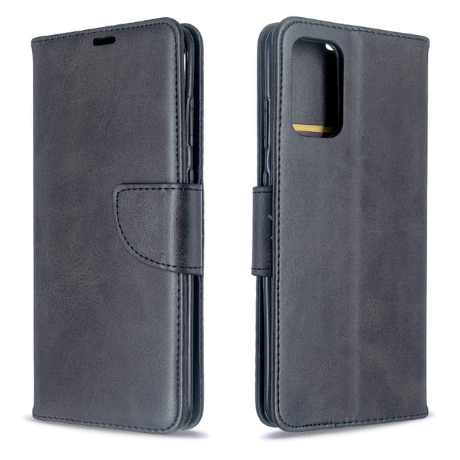 Retro Lambskin Texture Pure Color Horizontal Flip PU Leather Case with Holder & Card Slots & Wallet & Lanyard, For Samsung Galaxy S20 Ultra