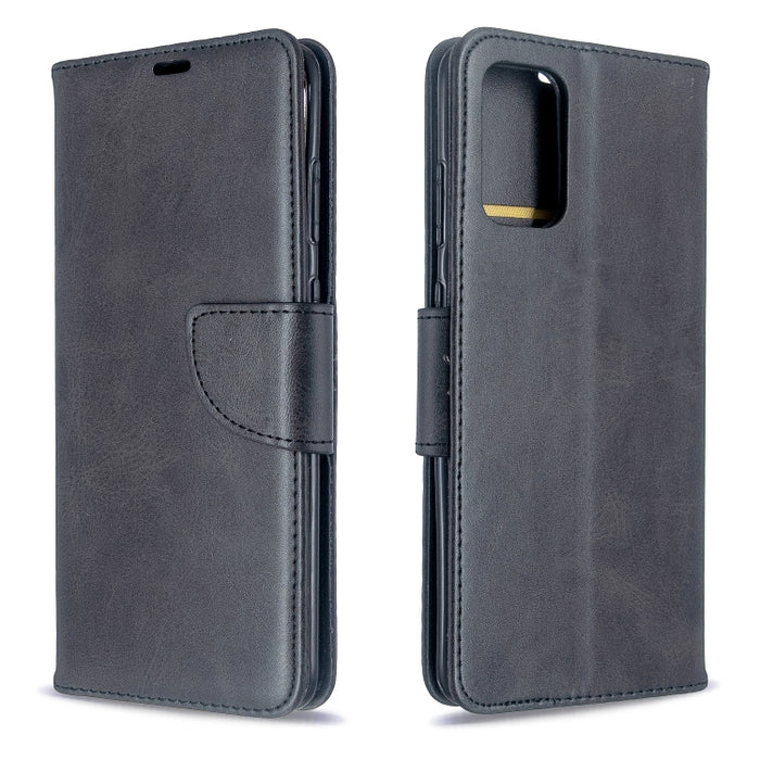 Retro Lambskin Texture Pure Color Horizontal Flip PU Leather Case with Holder & Card Slots & Wallet & Lanyard, For Samsung Galaxy S20 Ultra