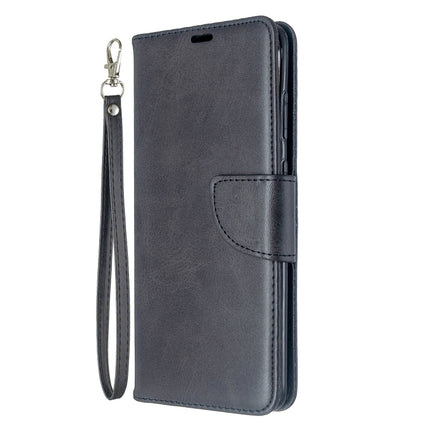 Retro Lambskin Texture Pure Color Horizontal Flip PU Leather Case with Holder & Card Slots & Wallet & Lanyard, For Samsung Galaxy S20 Ultra