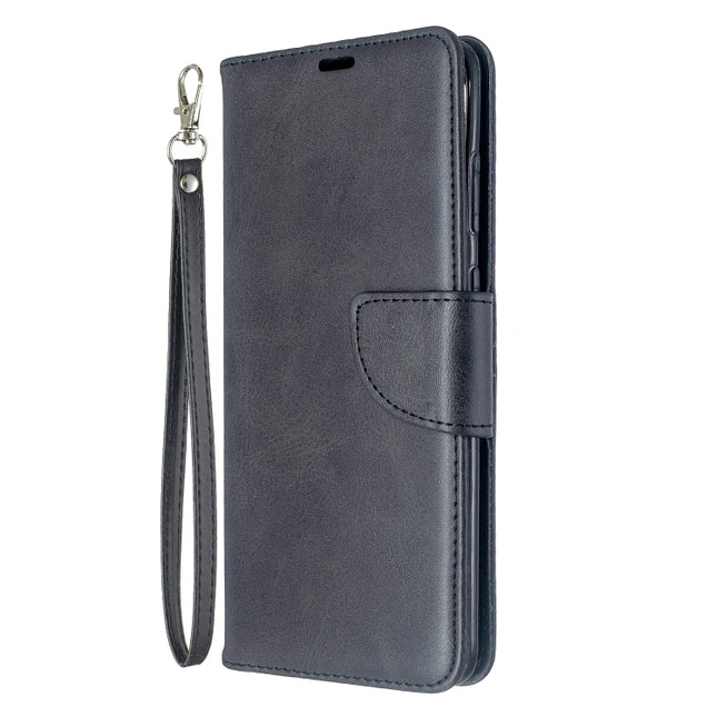 Retro Lambskin Texture Pure Color Horizontal Flip PU Leather Case with Holder & Card Slots & Wallet & Lanyard, For Samsung Galaxy S20 Ultra