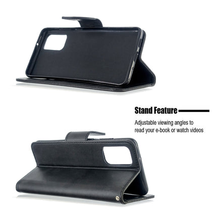 Retro Lambskin Texture Pure Color Horizontal Flip PU Leather Case with Holder & Card Slots & Wallet & Lanyard, For Samsung Galaxy S20 Ultra
