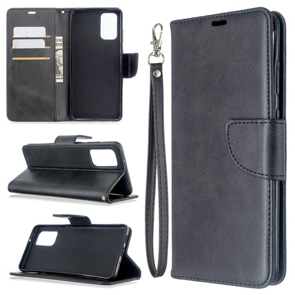 Retro Lambskin Texture Pure Color Horizontal Flip PU Leather Case with Holder & Card Slots & Wallet & Lanyard, For Samsung Galaxy S20 Ultra
