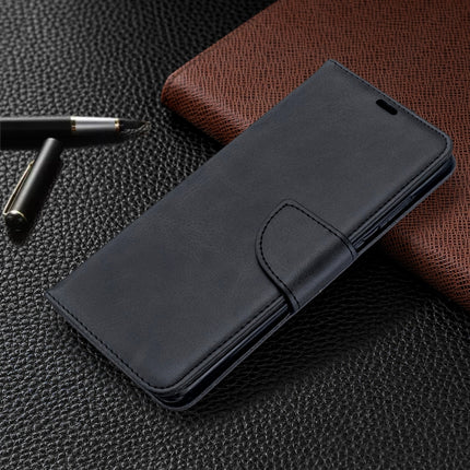 Retro Lambskin Texture Pure Color Horizontal Flip PU Leather Case with Holder & Card Slots & Wallet & Lanyard, For Samsung Galaxy S20 Ultra