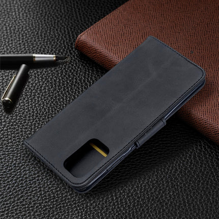 Retro Lambskin Texture Pure Color Horizontal Flip PU Leather Case with Holder & Card Slots & Wallet & Lanyard, For Samsung Galaxy S20 Ultra