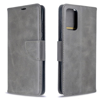 Retro Lambskin Texture Pure Color Horizontal Flip PU Leather Case with Holder & Card Slots & Wallet & Lanyard, For Samsung Galaxy S20 Ultra