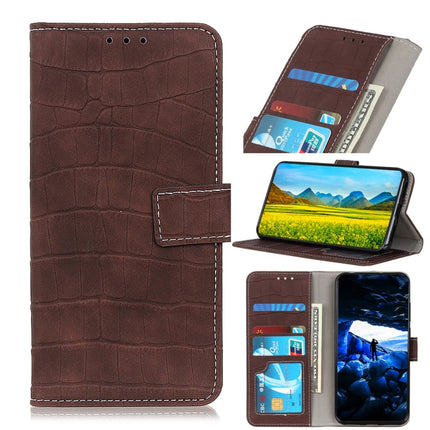 Crocodile Texture Flip Leather Phone Case, For Samsung Galaxy A23 4G, For vivo S12 / V23 5G, For Wiko Y82