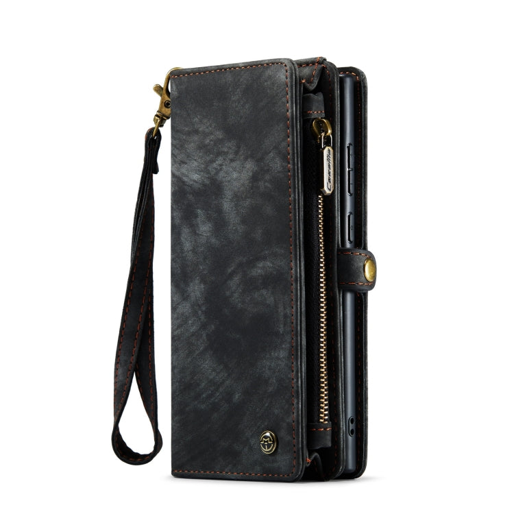CaseMe-008 Detachable Multifunctional Horizontal Flip Leather Case, For Samsung Galaxy S22 Ultra 5G