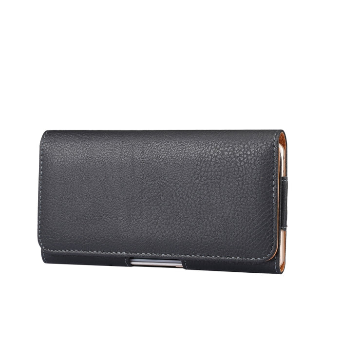 Litchi Texture Waist Hanging Phone Case, For 6.7-6.9 inch Phone