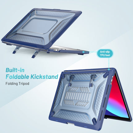 PC + TPU Honeycomb Laptop Protective Case, For MacBook Pro 13.3 inch A2338 / A2289 / A2251 (2020)