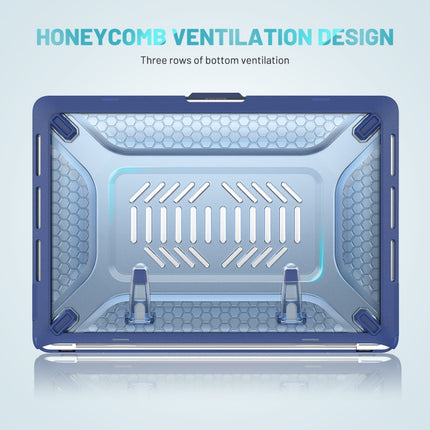 PC + TPU Honeycomb Laptop Protective Case, For MacBook Pro 13.3 inch A2338 / A2289 / A2251 (2020)