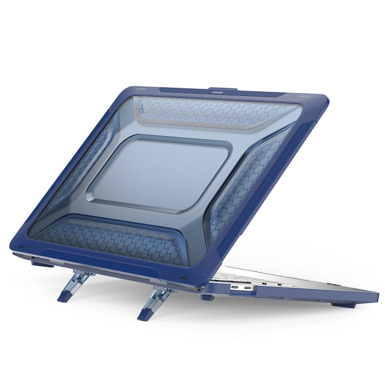 PC + TPU Honeycomb Laptop-Schutzhülle, für MacBook Pro 13,3 Zoll A2338 / A2289 / A2251 (2020), für MacBook Pro 16 Zoll A2141