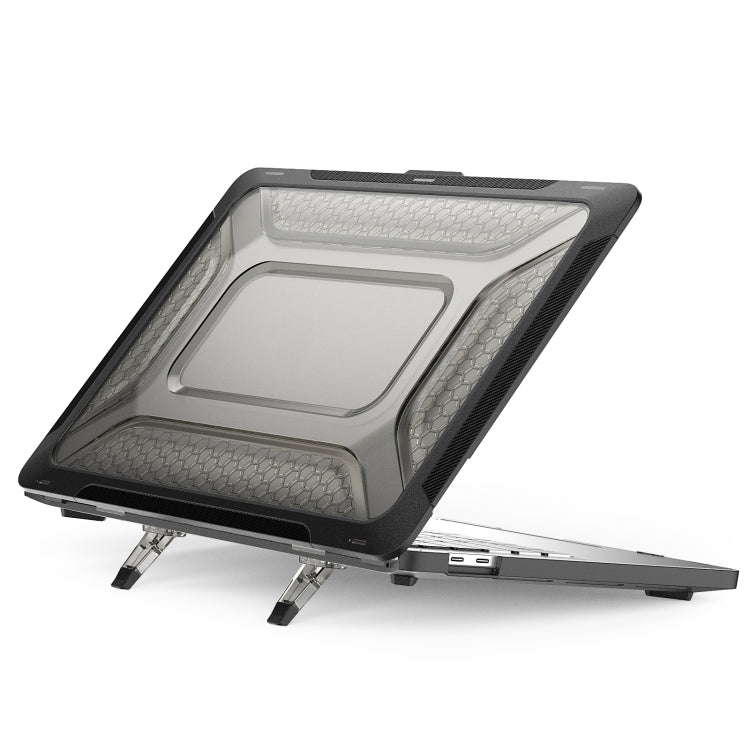 PC + TPU Honeycomb Laptop-Schutzhülle, für MacBook Pro 13,3 Zoll A2338 / A2289 / A2251 (2020), für MacBook Pro 16 Zoll A2141