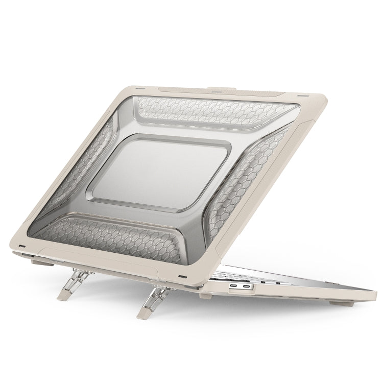 PC + TPU Honeycomb Laptop-Schutzhülle, für MacBook Pro 13,3 Zoll A2338 / A2289 / A2251 (2020), für MacBook Pro 16 Zoll A2141
