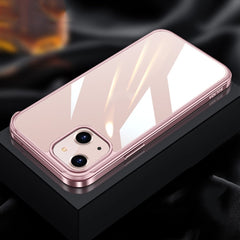 SULADA Metal Frame + Nano Glass + TPU Phone Case, For iPhone 13 mini, For iPhone 13, For iPhone 13 Pro, For iPhone 13 Pro Max