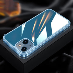 SULADA Metal Frame + Nano Glass + TPU Phone Case, For iPhone 13 mini, For iPhone 13, For iPhone 13 Pro, For iPhone 13 Pro Max