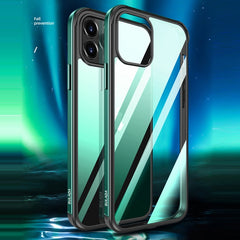 SULADA Metal Frame + Nano Glass + TPU Phone Case, For iPhone 13 mini, For iPhone 13, For iPhone 13 Pro, For iPhone 13 Pro Max