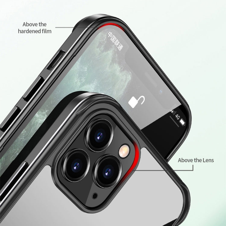 SULADA Metal Frame + Nano Glass + TPU Phone Case, For iPhone 13 mini, For iPhone 13, For iPhone 13 Pro