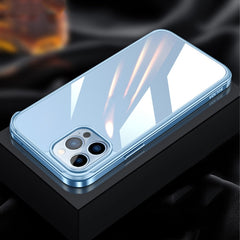 SULADA Metal Frame + Nano Glass + TPU Phone Case, For iPhone 13 mini, For iPhone 13, For iPhone 13 Pro, For iPhone 13 Pro Max