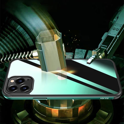 SULADA Metal Frame + Nano Glass + TPU Phone Case, For iPhone 13 Pro Max