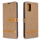 For Galaxy A71 / Brown