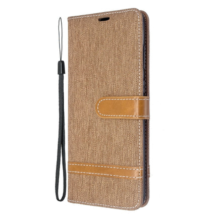 Color Matching Denim Texture Horizontal Flip PU Leather Case with Holder & Card Slots & Wallet & Lanyard, For Galaxy S20 Ultra, For Galaxy A71