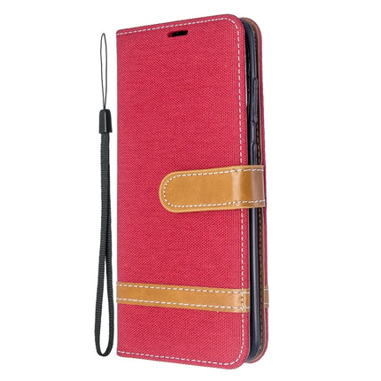 Color Matching Denim Texture Horizontal Flip PU Leather Case with Holder & Card Slots & Wallet & Lanyard, For Galaxy S20, For Galaxy A51