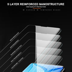 UV Liquid Curved Full Glue Tempered Glass Film, For Honor Magic4, For Honor Magic4 Pro