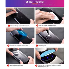 UV Liquid Curved Full Glue Tempered Glass Film, For Honor Magic4, For Honor Magic4 Pro