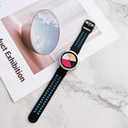 For Samsung Galaxy Watch4 40mm / Black Blue