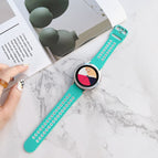 For Samsung Galaxy Watch4 40mm / Green White