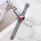 For Samsung Galaxy Watch4 44mm / Grey White
